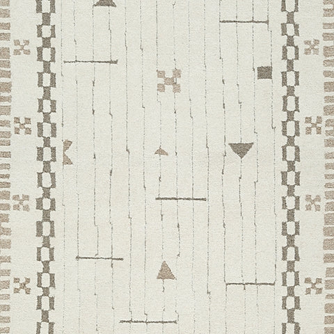 Dot Cream/Brown/Taupe Medium Rug by Ashley at Eve Furniture