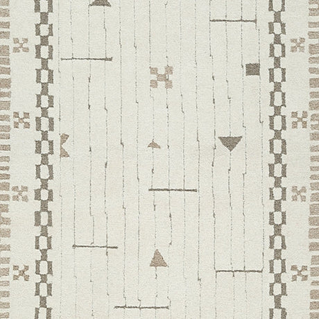 Dot Cream/Brown/Taupe Medium Rug by Ashley at Eve Furniture