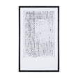 Dot Texture I by Mercana Studio a Hand Embellished Textured Framed Art Print Matted under Glass by Mercana at Eve Furniture