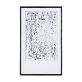 Dot Texture I by Mercana Studio a Hand Embellished Textured Framed Art Print Matted under Glass by Mercana at Eve Furniture