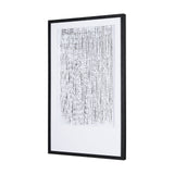 Dot Texture II by Mercana Studio a Hand Embellished Textured Framed Art Print Matted under Glass by Mercana at Eve Furniture