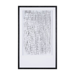 Dot Texture II by Mercana Studio a Hand Embellished Textured Framed Art Print Matted under Glass by Mercana at Eve Furniture