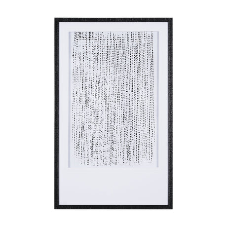 Dot Texture II by Mercana Studio a Hand Embellished Textured Framed Art Print Matted under Glass by Mercana at Eve Furniture