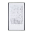 Dot Texture III by Mercana Studio a Hand Embellished Textured Framed Art Print Matted under Glass by Mercana at Eve Furniture