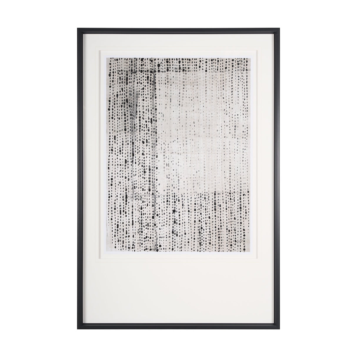 Dot Texture Tan III by Mercana Studio Hand Embellished Textured Framed Art Print Matted under Glass by Mercana at Eve Furniture