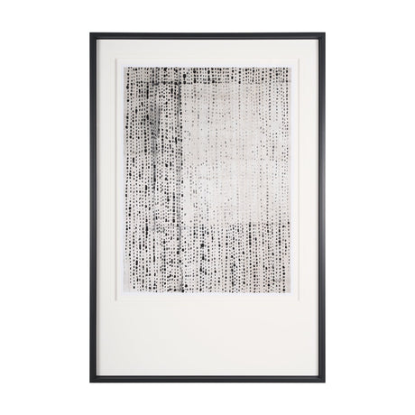 Dot Texture Tan III by Mercana Studio Hand Embellished Textured Framed Art Print Matted under Glass by Mercana at Eve Furniture
