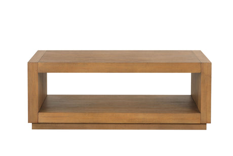 Dothan Medium Oak Coffee Table by Furniture of America at Eve Furniture