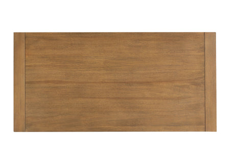 Dothan Medium Oak Coffee Table by Furniture of America at Eve Furniture