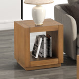 Dothan Medium Oak End Table by Furniture of America at Eve Furniture