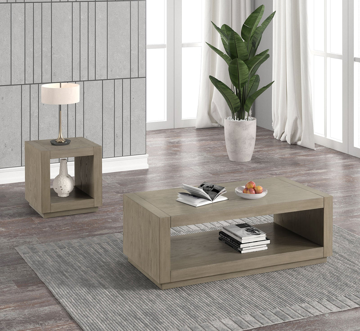 Dothan Natural Coffee Table by Furniture of America at Eve Furniture