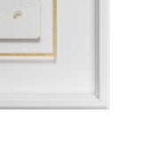 Dots I-Gold by Studio M a handmade Original Framed Artwork under Glass by Mercana at Eve Furniture