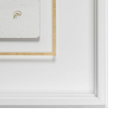 Dots I-Gold by Studio M a handmade Original Framed Artwork under Glass by Mercana at Eve Furniture