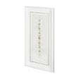 Dots I-Gold by Studio M a handmade Original Framed Artwork under Glass by Mercana at Eve Furniture