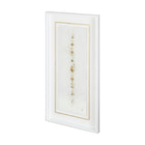 Dots I-Gold by Studio M a handmade Original Framed Artwork under Glass by Mercana at Eve Furniture