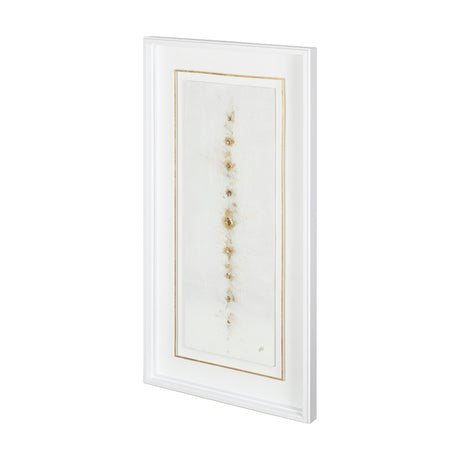 Dots I-Gold by Studio M a handmade Original Framed Artwork under Glass by Mercana at Eve Furniture