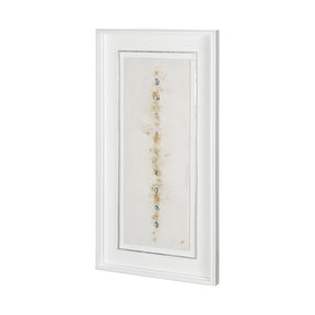 Dots II-Silver by Studio M a handmade Original Framed Artwork under Glass by Mercana at Eve Furniture