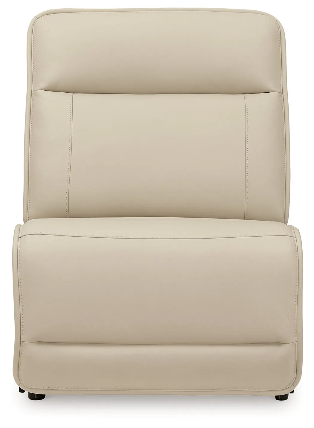 Double Deal Almond Armless Chair by Ashley at Eve Furniture