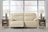 Double Deal Almond Power Reclining Sofa & Loveseat by Ashley at Eve Furniture