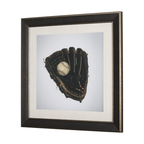 Double Play III by Mercana Studio a Hand Embellished Textured Framed Photo Art Print Matted under Gl by Mercana at Eve Furniture