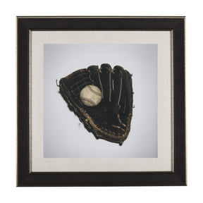 Double Play III by Mercana Studio a Hand Embellished Textured Framed Photo Art Print Matted under Gl by Mercana at Eve Furniture