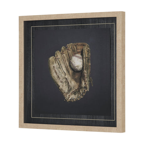 Double Play V by Mercana Studio Textured Framed Art Print Matted under Glass by Mercana at Eve Furniture