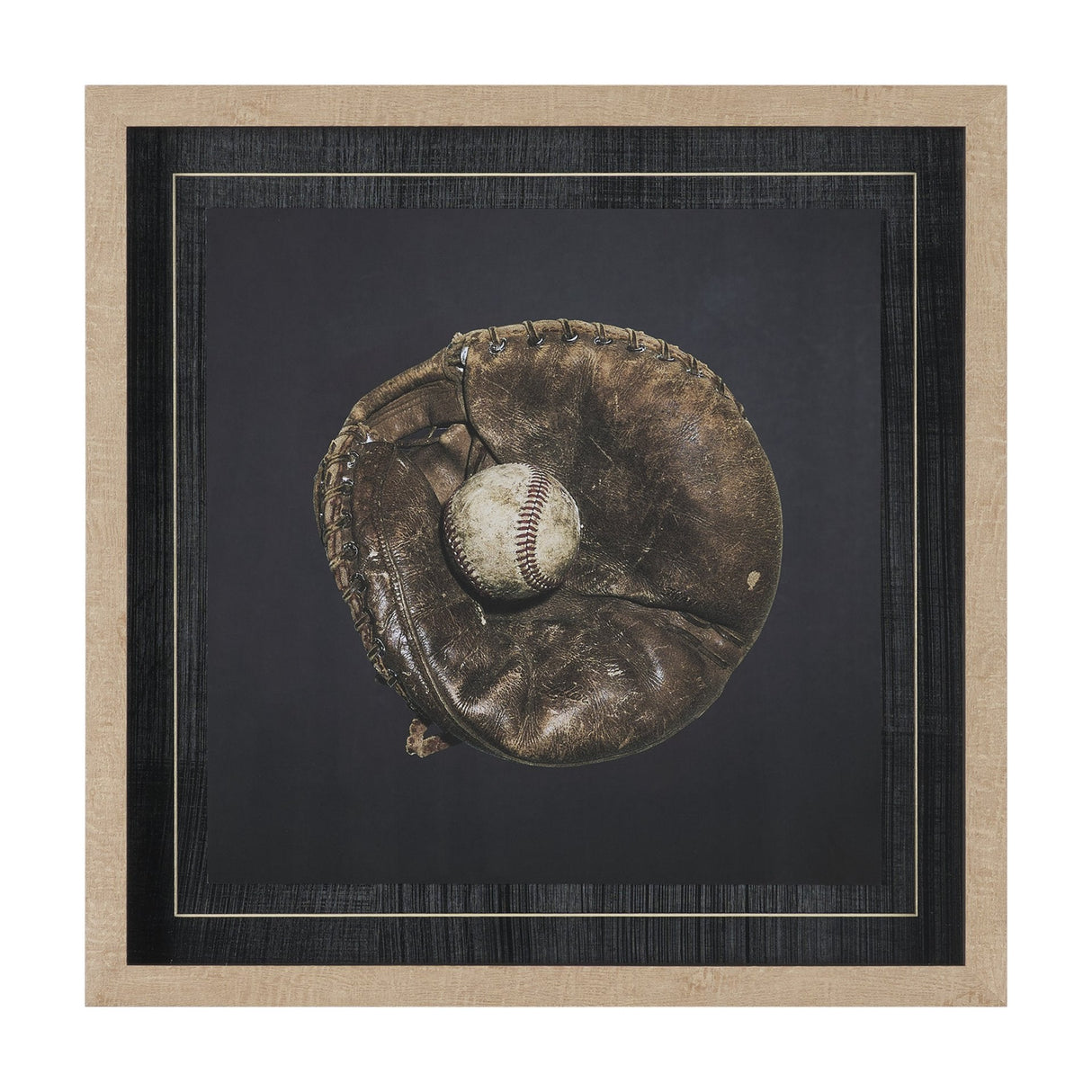 Double Play VIII by Mercana Studio Textured Framed Art Print Matted under Glass by Mercana at Eve Furniture