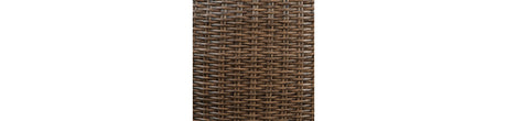 Double Point Beige Outdoor Coffee Table by Ashley at Eve Furniture