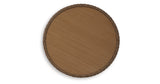 Double Point Beige Outdoor Coffee Table by ASHLEY FURNITURE at Eve Furniture