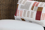 Double Point Beige Outdoor Seating Set by Ashley at Eve Furniture