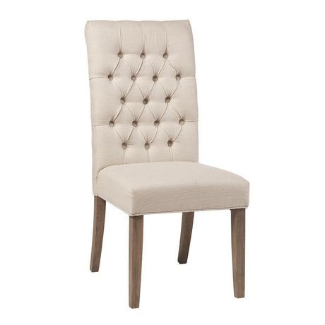 Douglas Vineyard Oak Tufted Back Dining Chairs, Set of 2 by Coaster at Eve Furniture