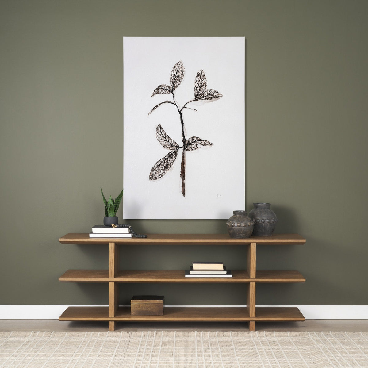 Douro Small Earthy Brown Dotted Vase by Mercana at Eve Furniture