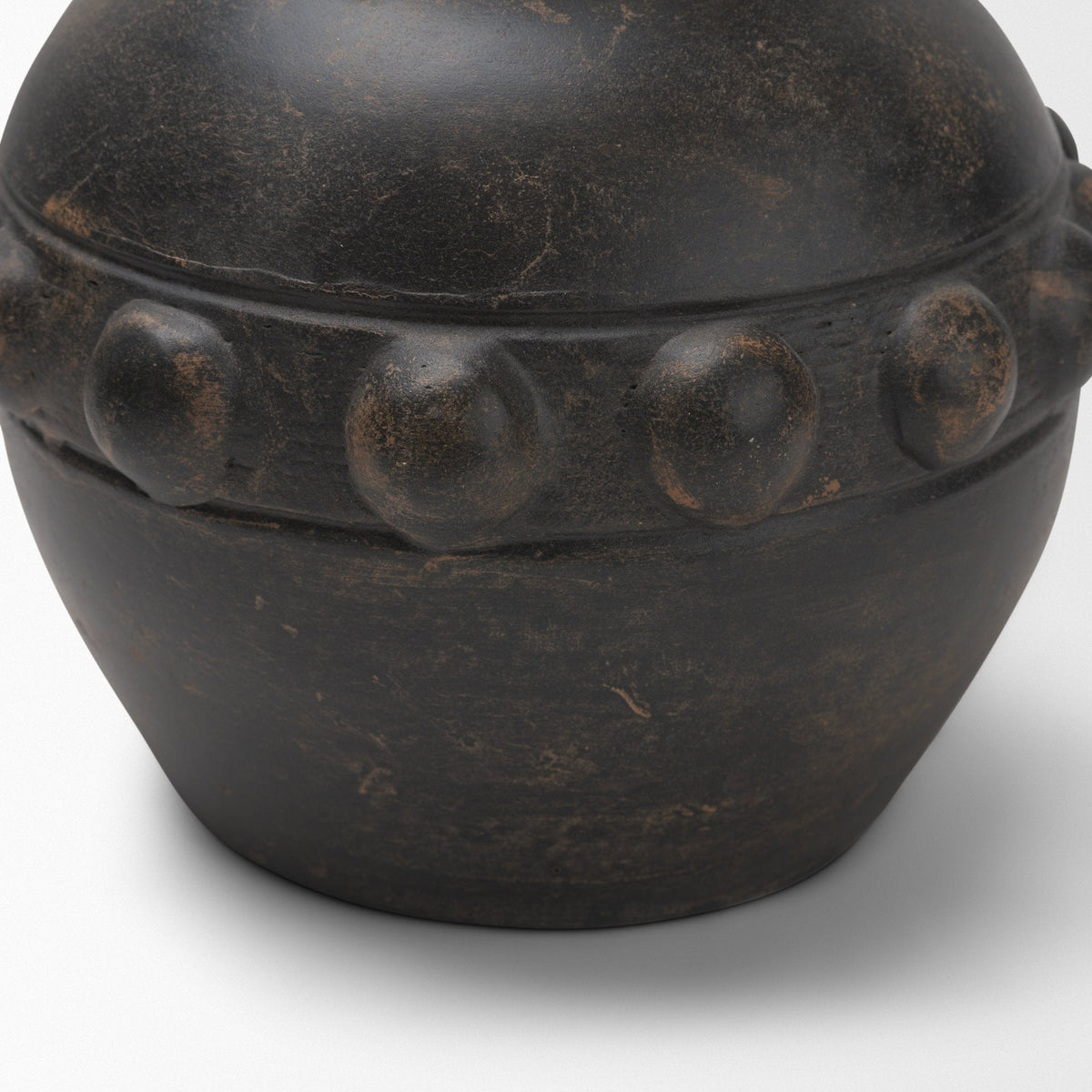 Douro Small Earthy Brown Dotted Vase by Mercana at Eve Furniture