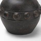 Douro Small Earthy Brown Dotted Vase by Mercana at Eve Furniture