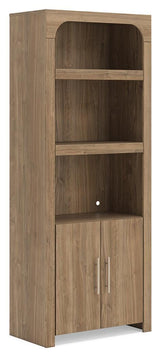 Dovander Brown Display Cabinet