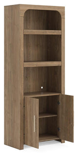 Dovander Brown Display Cabinet