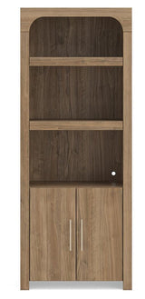 Dovander Brown Display Cabinet