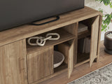 Dovander Brown Extra Large TV Stand
