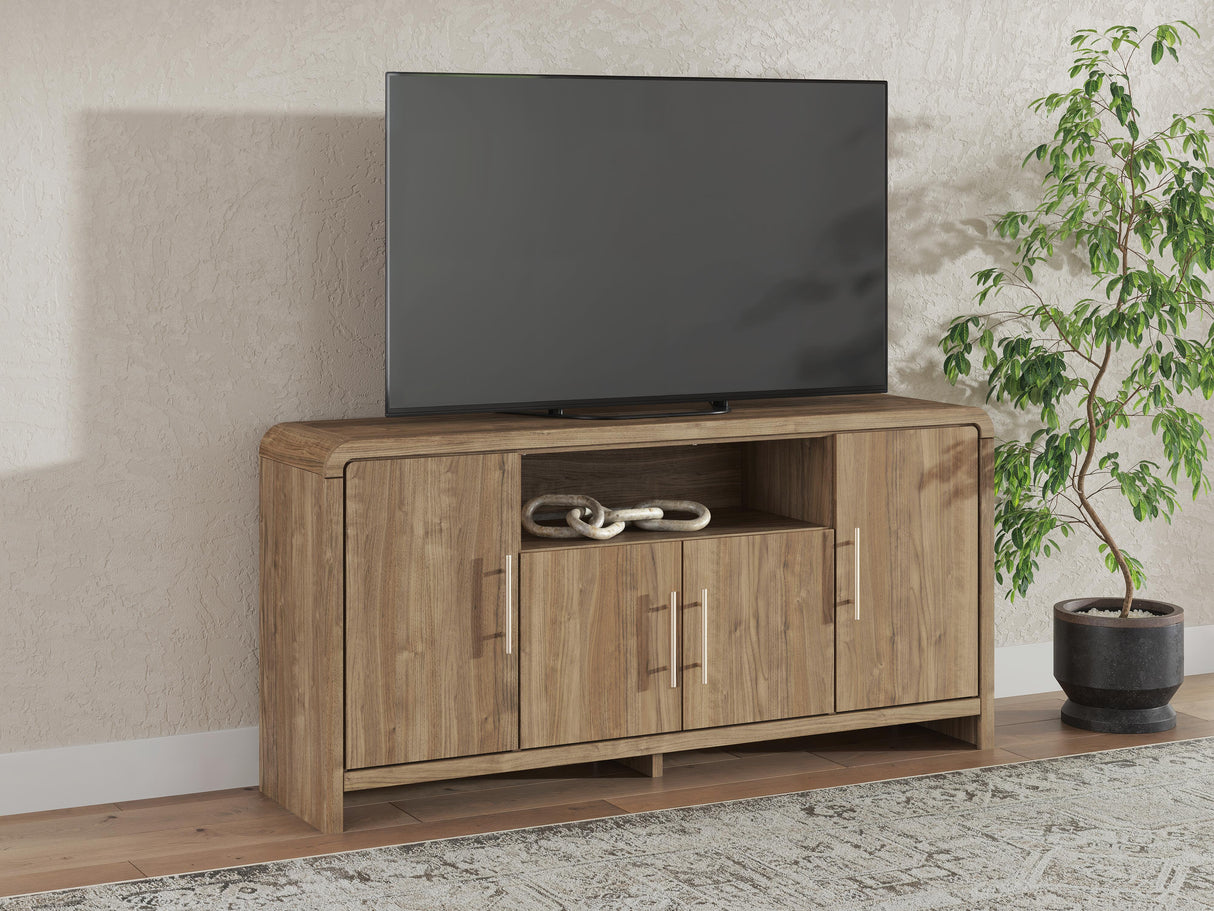 Dovander Brown Extra Large TV Stand