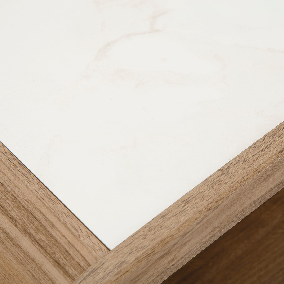 Dovander White/Natural Coffee Table by Ashley at Eve Furniture