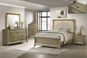 Dove Brown Bedroom Set by Cosmos Furniture at Eve Furniture