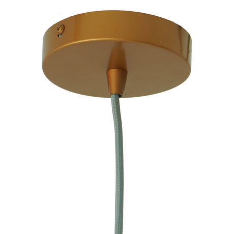 Dover Pendant Lamp - Bronze and Clear by Ashcroft Furniture at Eve Furniture