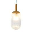 Dover Pendant Lamp - Bronze and Clear by Ashcroft Furniture at Eve Furniture
