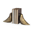Dover (Set of 2) Gold Aluminum Dove Bookends by Mercana at Eve Furniture