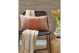 Dovinton Spice Pillow by Ashley at Eve Furniture