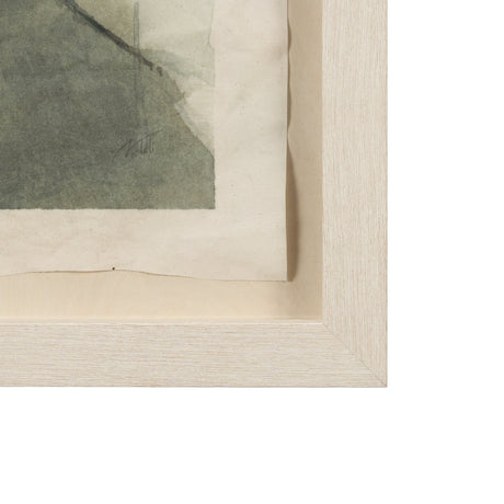 Down By The Dock by Mercana Studio a Hand Embellished Framed Art Print Matted under Glass by Mercana at Eve Furniture