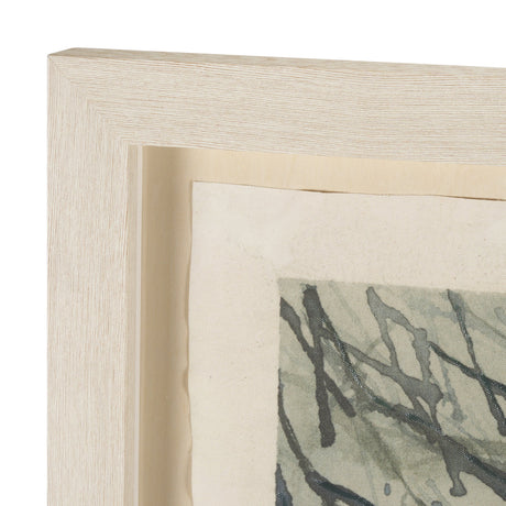 Down By The Dock by Mercana Studio a Hand Embellished Framed Art Print Matted under Glass by Mercana at Eve Furniture