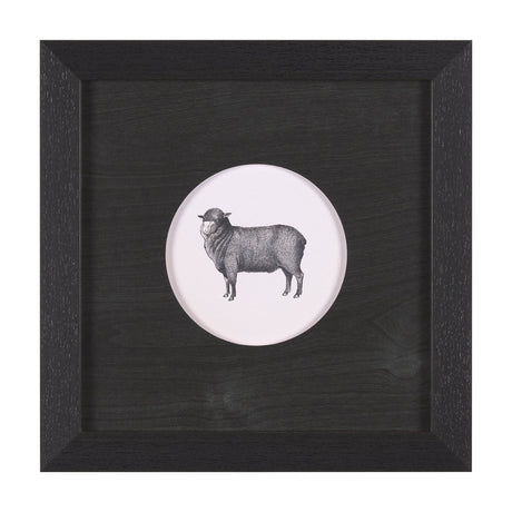 Down On The Farm II by Wild Apple Portfolio a Framed Art Print Matted under Glass by Mercana at Eve Furniture