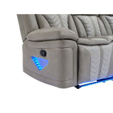 Innova Grey Reclining Sectional by New Era Innovations at Eve Furniture