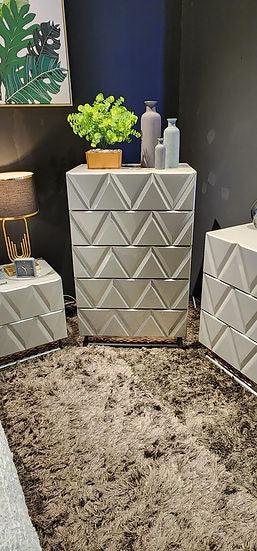 Vera Grey Platform Bedroom Set by New Era Innovations at Eve Furniture