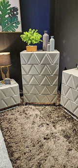 Vera Grey Platform Bedroom Set by New Era Innovations at Eve Furniture